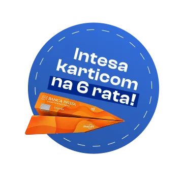 Intesa karticom na 6 rata